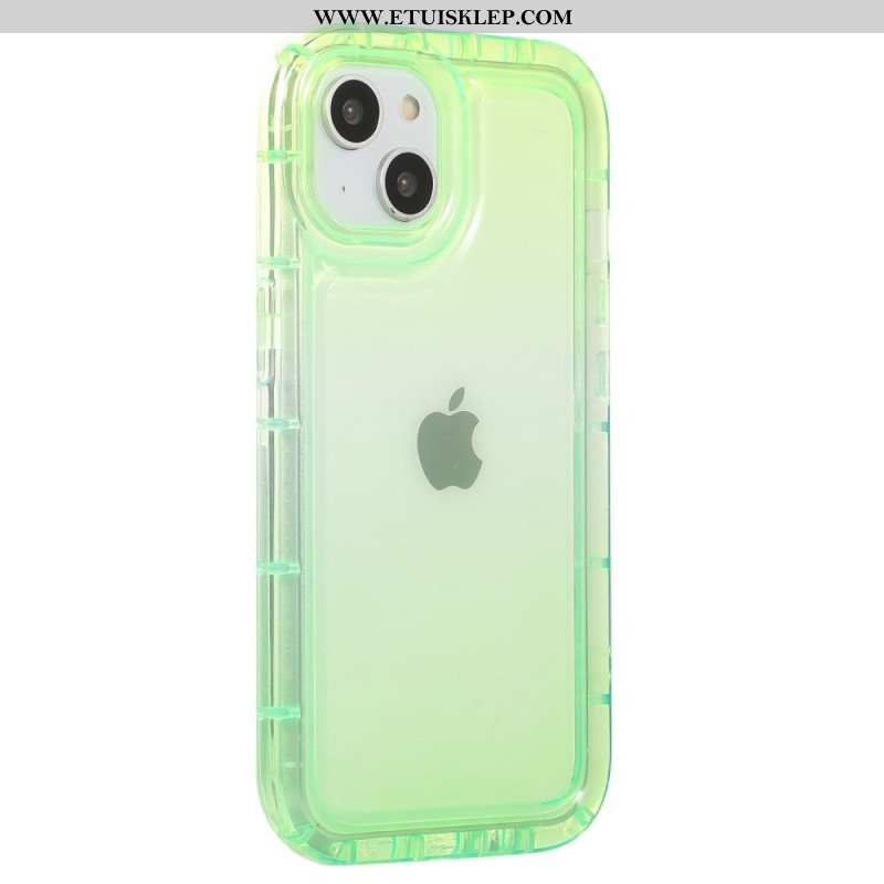 Etui do iPhone 14 Plus Kolorowe Kontury Poduszki Powietrzne